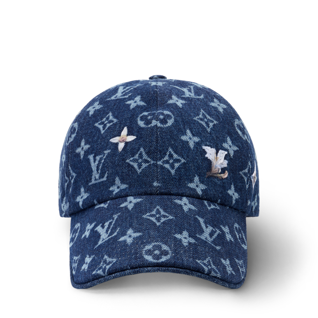 Monogram Flower Denim Cap S00 - Accessories | LOUIS VUITTON